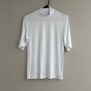 Calvin Klein 3/4 sleeve mock neck size medium